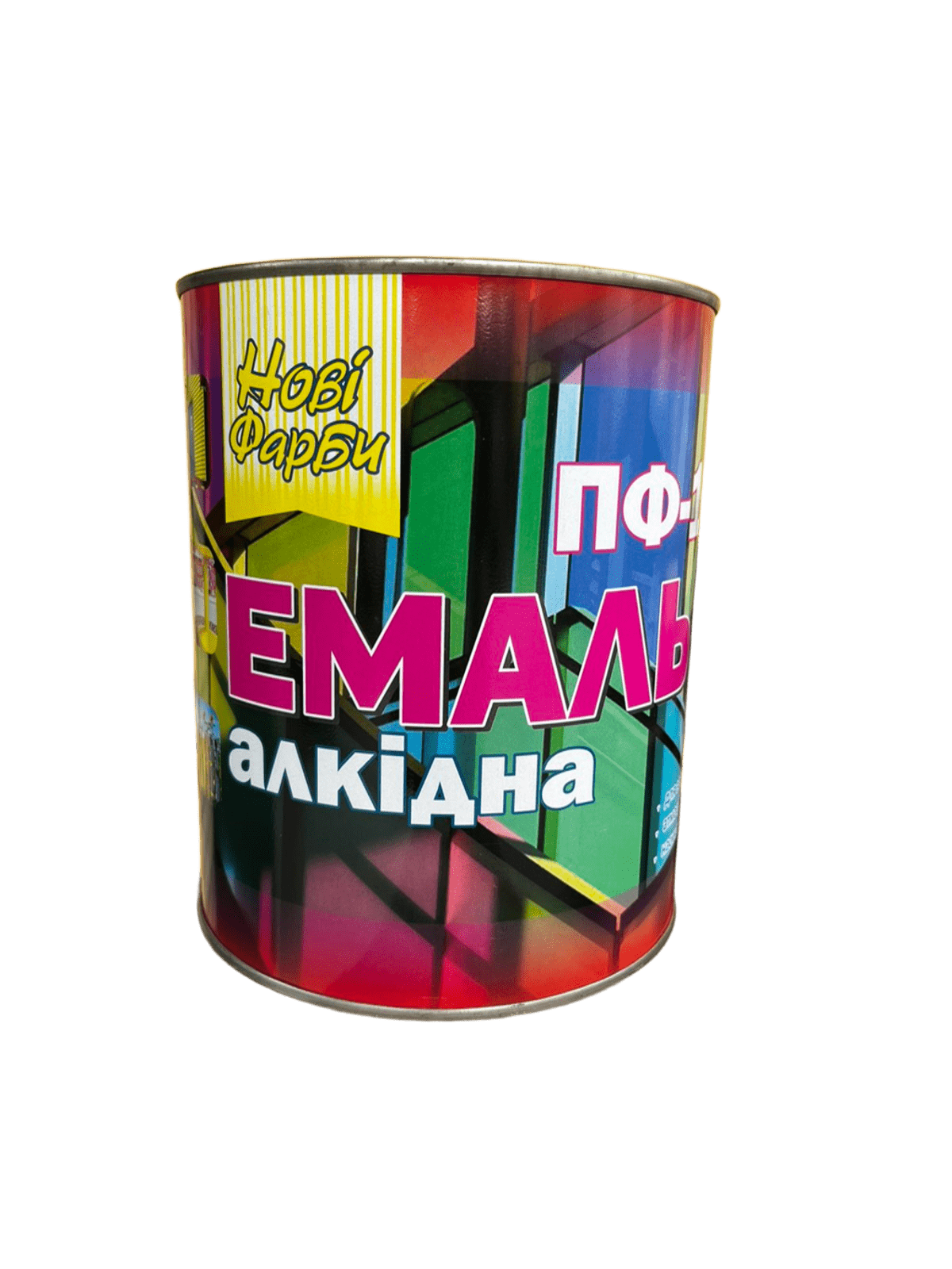 Нові Фарби емаль ПФ-115М світло-блакитна 2,8 кг